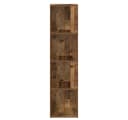 vidaXL Eckregal Altholz-Optik 33x33x132 cm Holzwerkstoff Bild 5