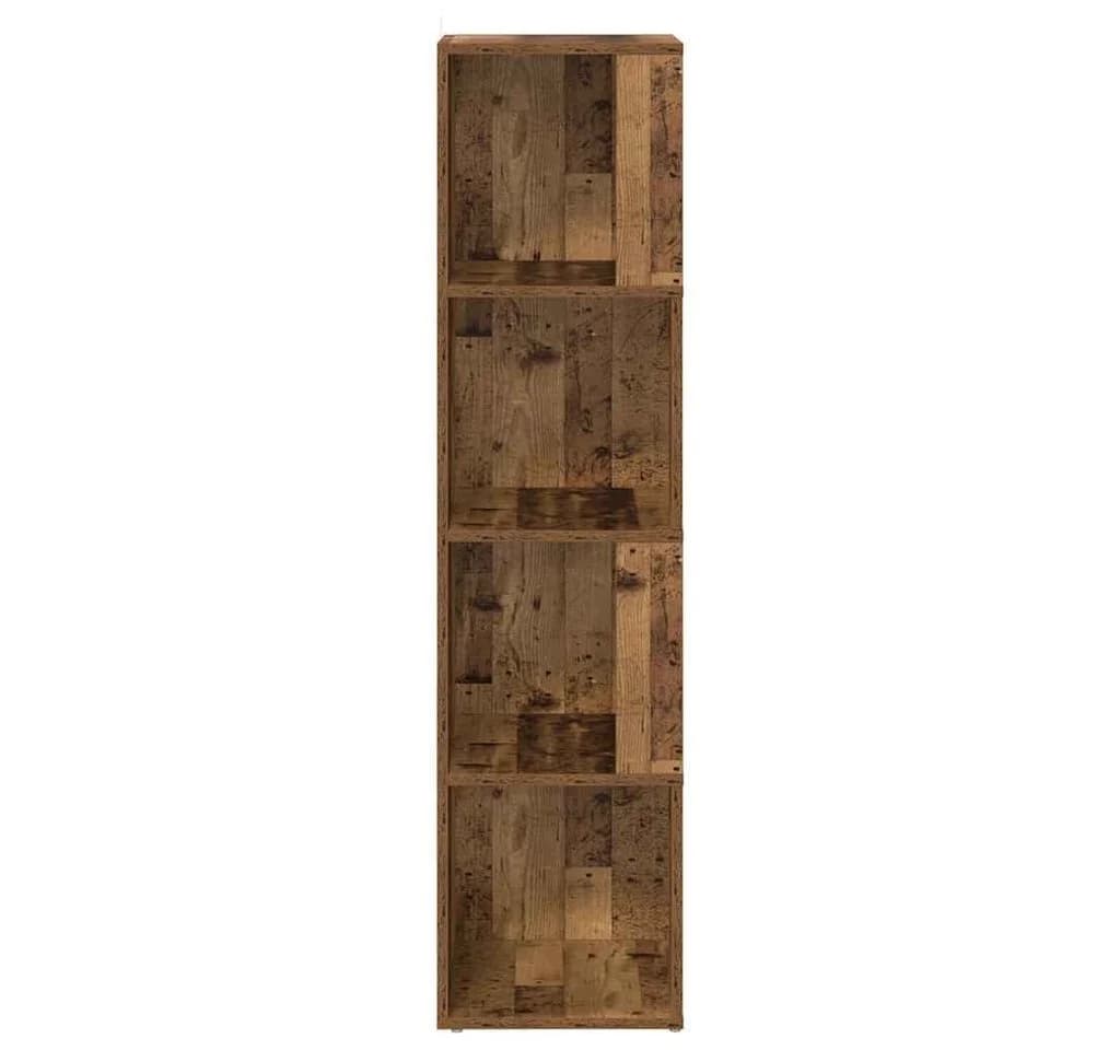 vidaXL Eckregal Altholz-Optik 33x33x132 cm Holzwerkstoff - Bild 5