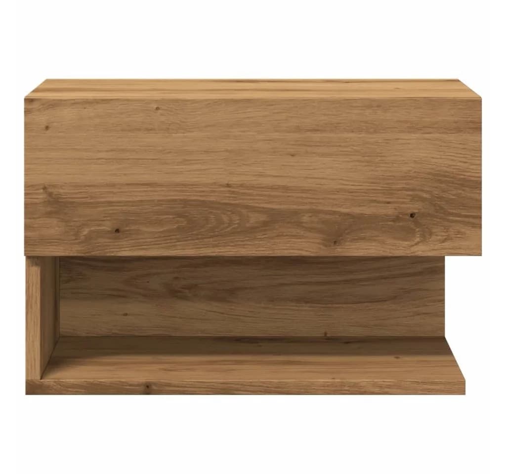 vidaXL Wand-Nachttisch Artisan-Eiche mit Schublade - Bild 5