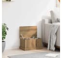 vidaXL Aufbewahrungsbox Truhe Artisan-Eiche Holzwerkstoff Bild 3