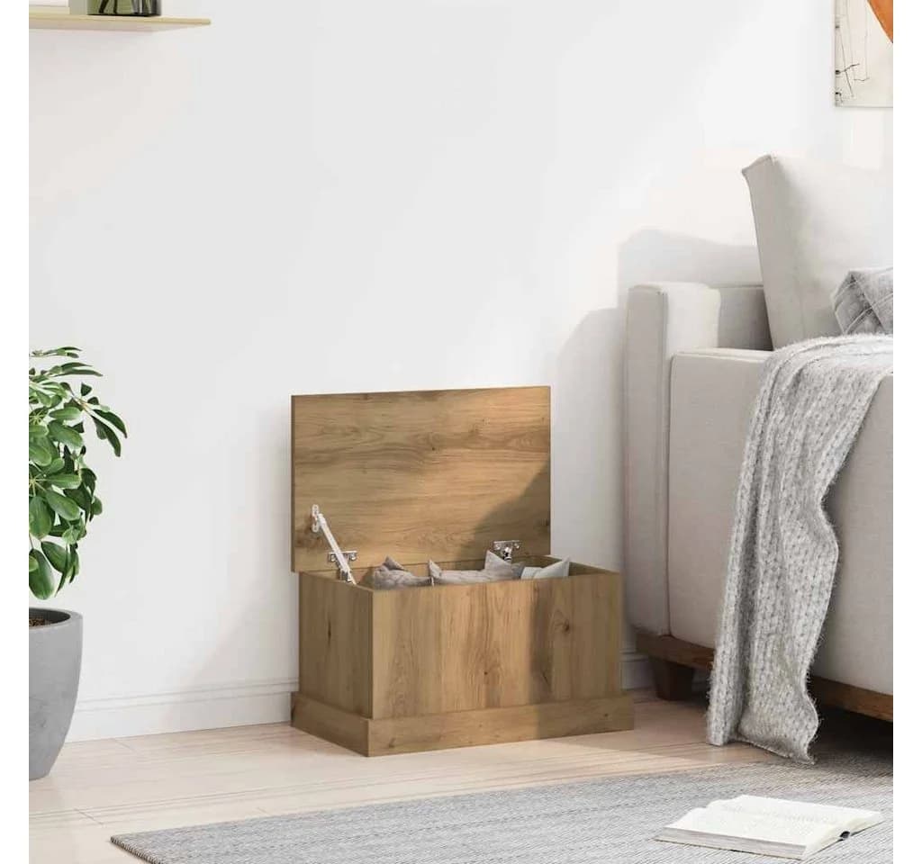 vidaXL Aufbewahrungsbox Truhe Artisan-Eiche Holzwerkstoff - Bild 3
