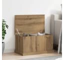 vidaXL Aufbewahrungsbox Artisan-Eiche Holzwerkstoff mit Deckel Bild 5