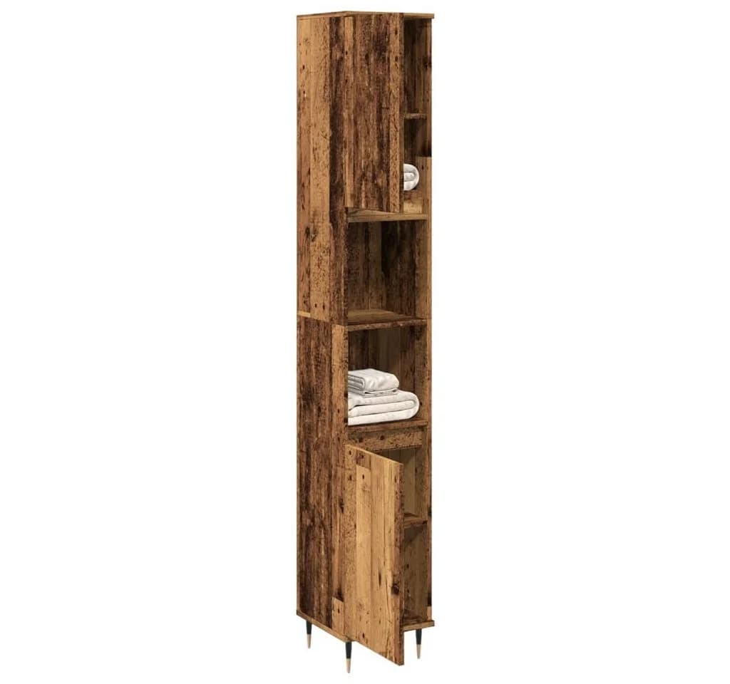 vidaXL Badschrank Altholz-Optik Holzwerkstoff - Bild 3