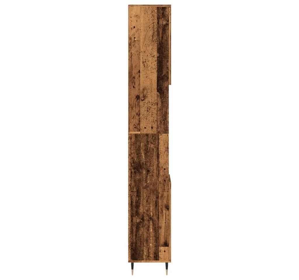 vidaXL Badschrank Altholz-Optik Holzwerkstoff - Bild 5