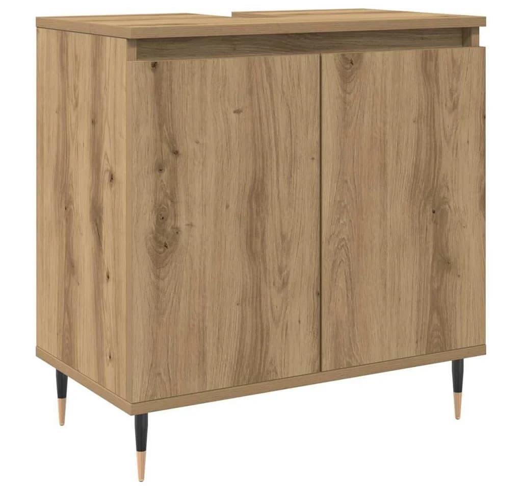 vidaXL Badezimmer-Set Badschrank Artisan-Eiche Holzwerkstoff - Bild 2