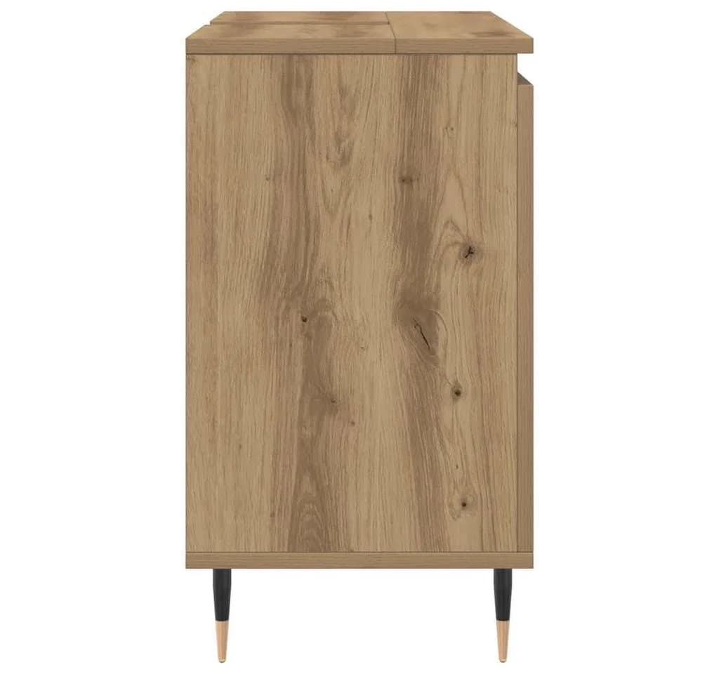 vidaXL Badezimmer-Set Badschrank Artisan-Eiche Holzwerkstoff - Bild 5
