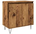 vidaXL Badschrank Altholz-Optik 58x33x60 cm Holzwerkstoff Bild 2
