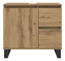 vidaXL Waschbeckenunterschrank Artisan-Eiche 65x33x60 cm Bild 4