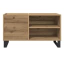 vidaXL Media-Regal Plattenschrank Artisan-Eiche Holzwerkstoff Bild 4