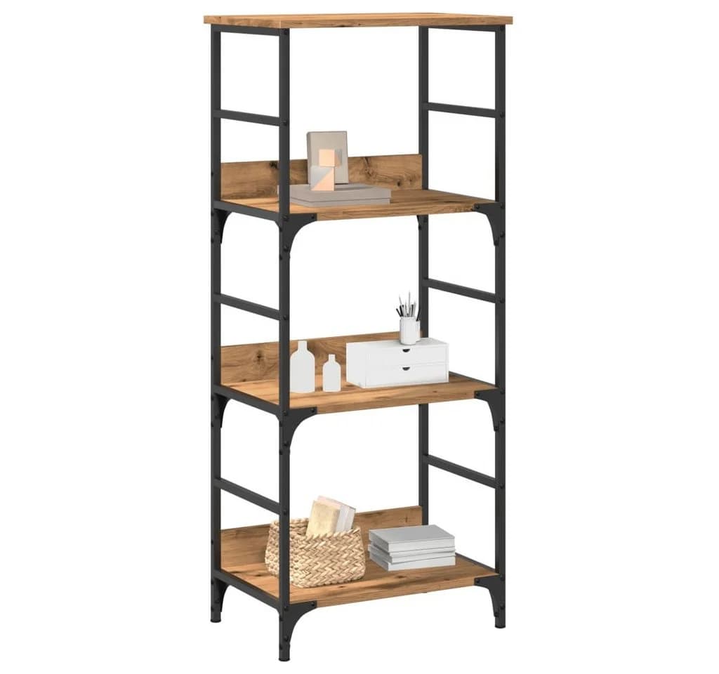 vidaXL Bücherregal Artisan-Eiche Holzwerkstoff 50x33x117,5 cm