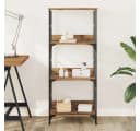 vidaXL Bücherregal Artisan-Eiche Holzwerkstoff 50x33x117,5 cm Bild 3