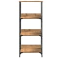 vidaXL Bücherregal Artisan-Eiche Holzwerkstoff 50x33x117,5 cm Bild 4