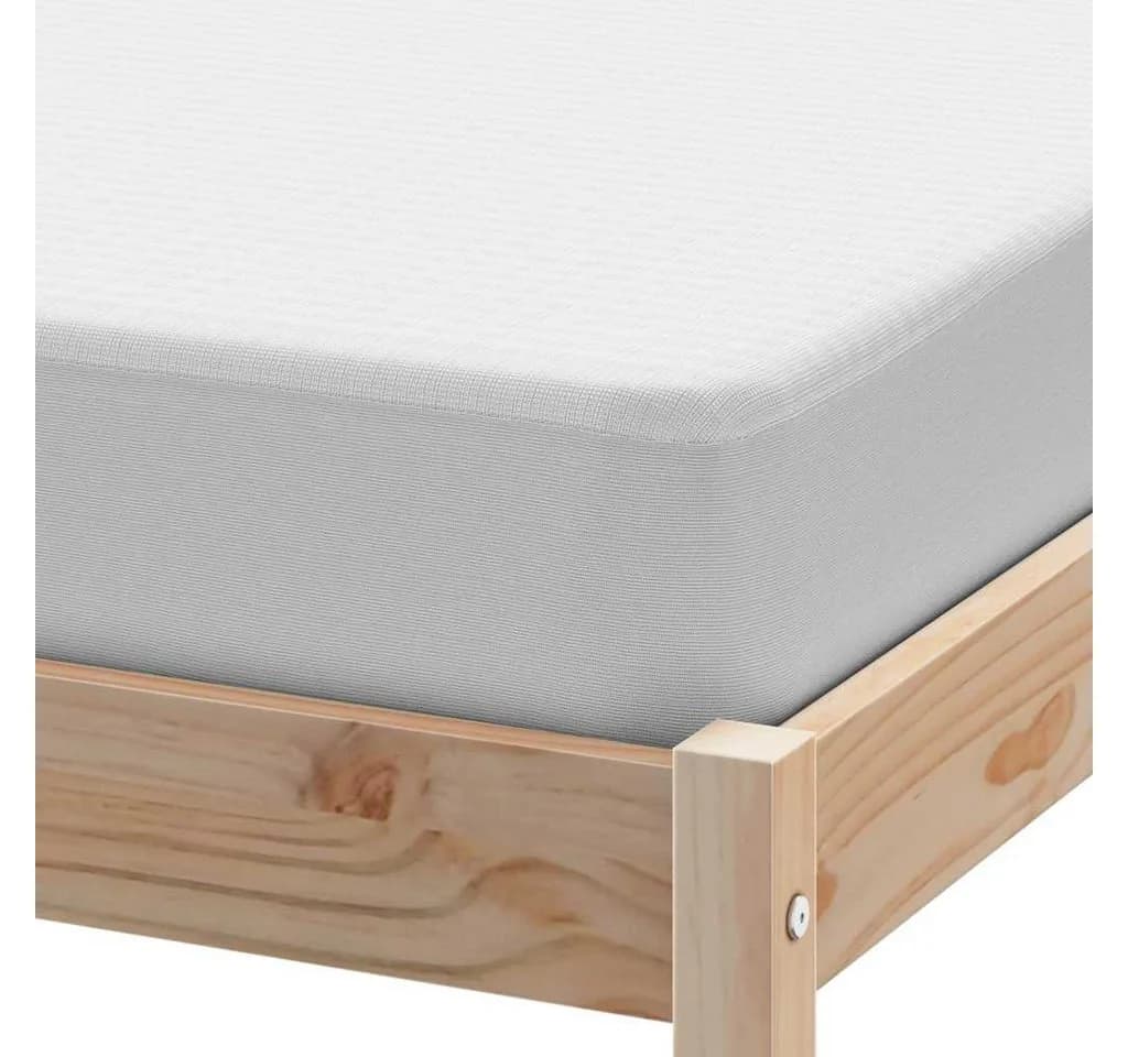 vidaXL Matratzenschoner Weiß Wasserdicht 90x220 cm - Bild 5