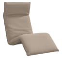 vidaXL Gartenliege Klappbar Taupe Oxford-Gewebe Bild 2