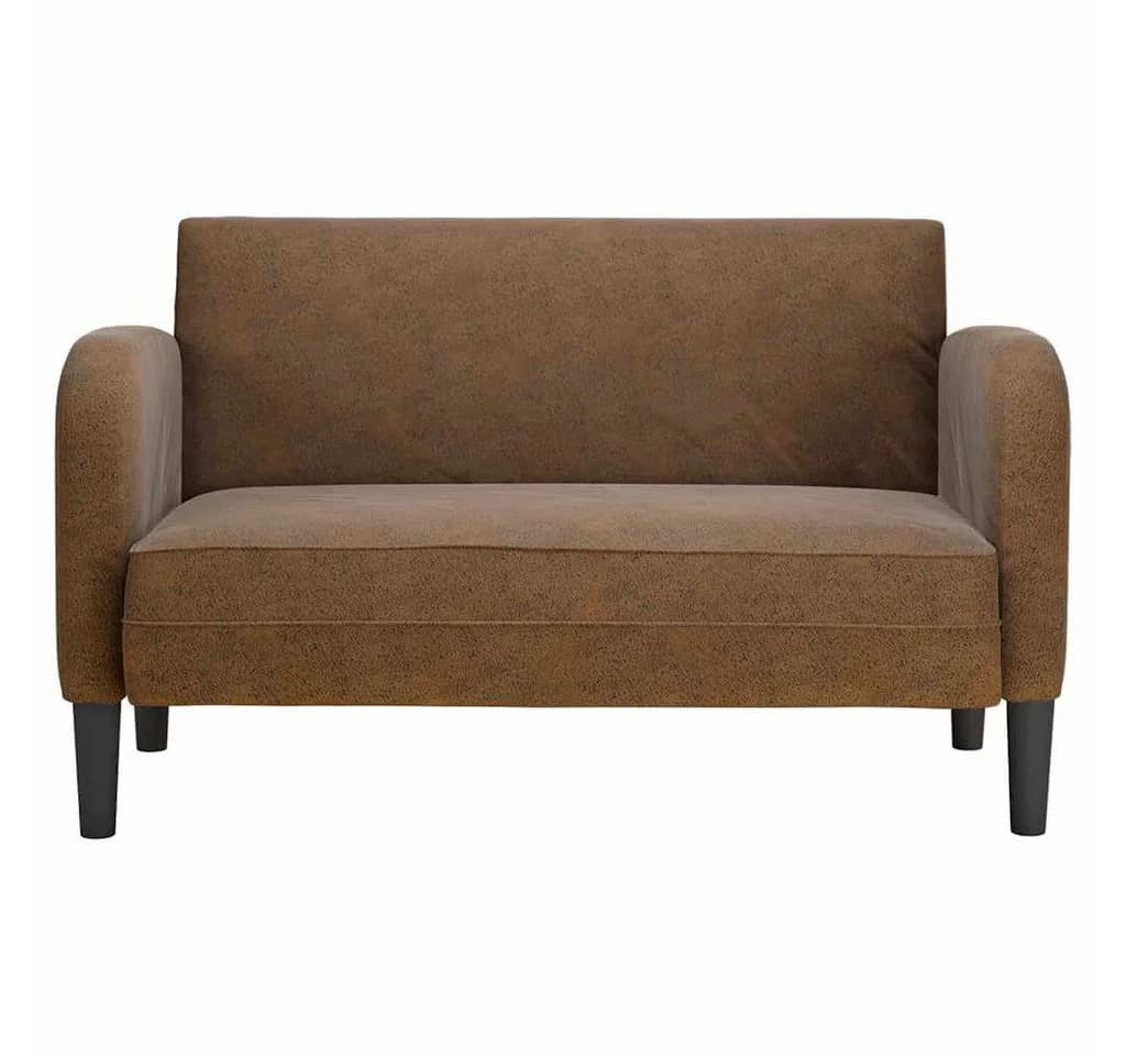 vidaXL Zweisitzer-Sofa Braun Kunstleder - Bild 3