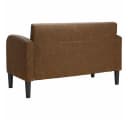 vidaXL Zweisitzer-Sofa Braun Kunstleder Bild 5