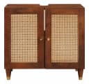 vidaXL Waschbeckenunterschrank Braun Holzwerkstoff Modern Bild 4