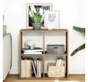 vidaXL Bücherregal Raumteiler Artisan-Eiche Modern Bild 1