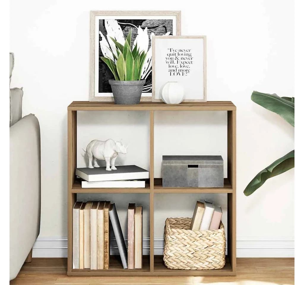 vidaXL Bücherregal Raumteiler Artisan-Eiche Modern