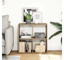 vidaXL Bücherregal Raumteiler Artisan-Eiche Modern Bild 3