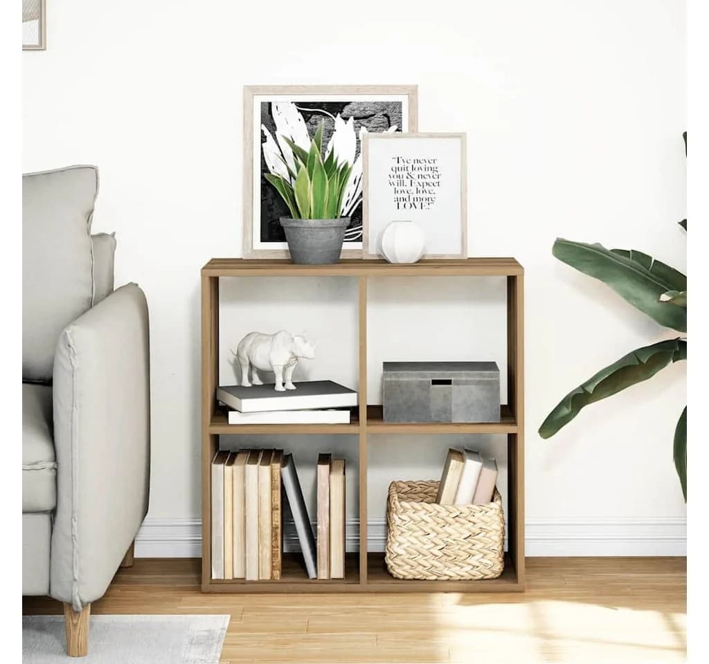 vidaXL Bücherregal Raumteiler Artisan-Eiche Modern - Bild 3