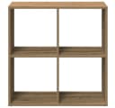 vidaXL Bücherregal Raumteiler Artisan-Eiche Modern Bild 5