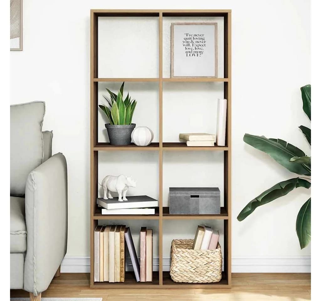 vidaXL Bücherregal Raumteiler Artisan-Eiche