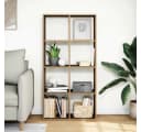 vidaXL Bücherregal Raumteiler Artisan-Eiche Bild 3