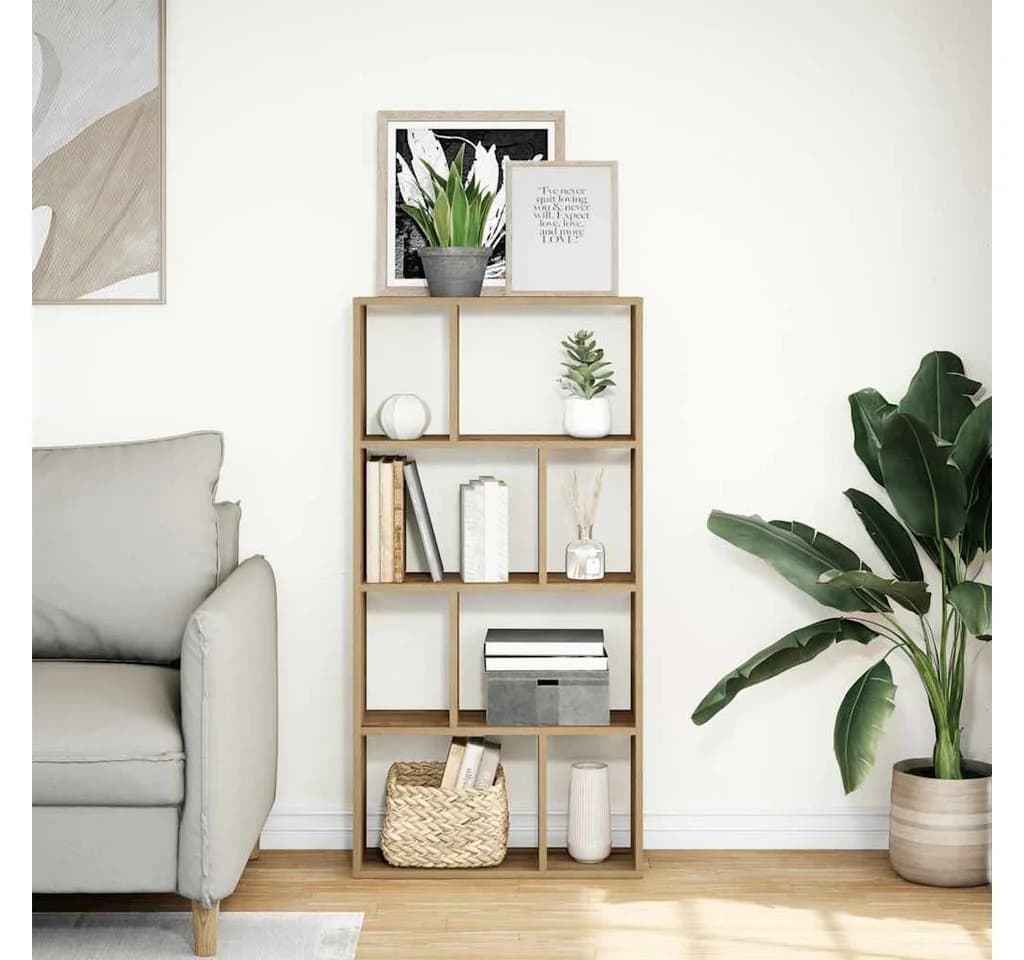 vidaXL Bücherregal Artisan-Eiche Modernes Design - Bild 4