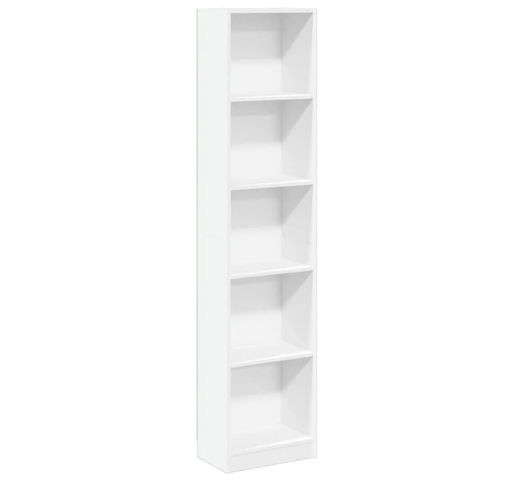 vidaXL Bücherregal Weiß Holzwerkstoff - Bild 2