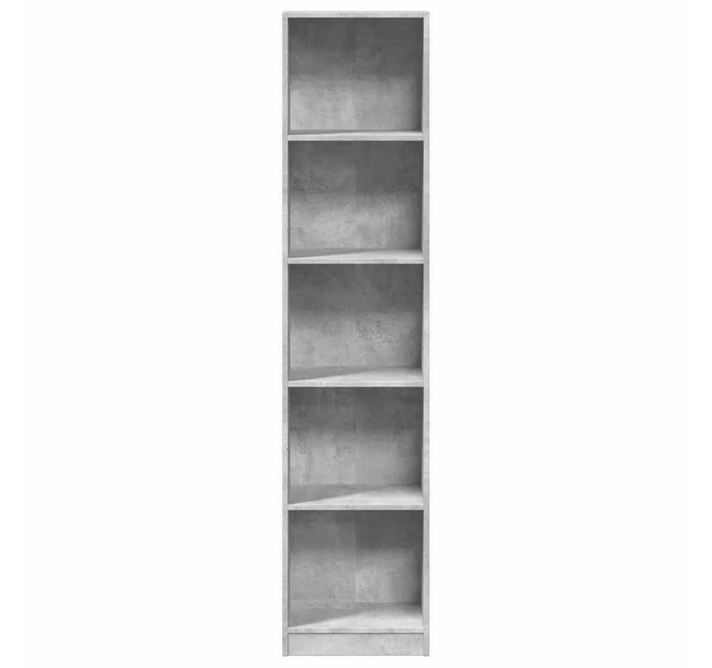 vidaXL Bücherregal Betongrau Holzwerkstoff - Bild 4