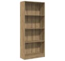 vidaXL Bücherregal Artisan-Eiche Holzwerkstoff Bild 2
