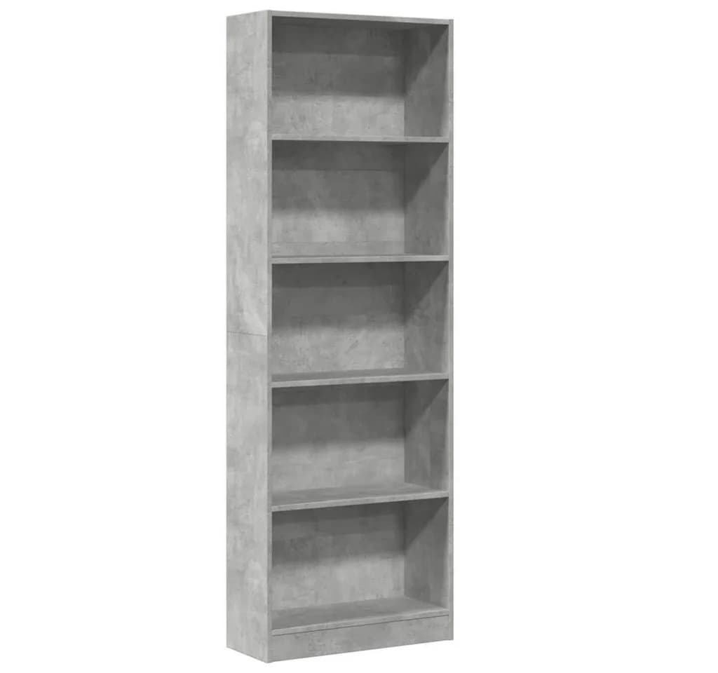 vidaXL Bücherregal Betongrau Holzwerkstoff - Bild 2