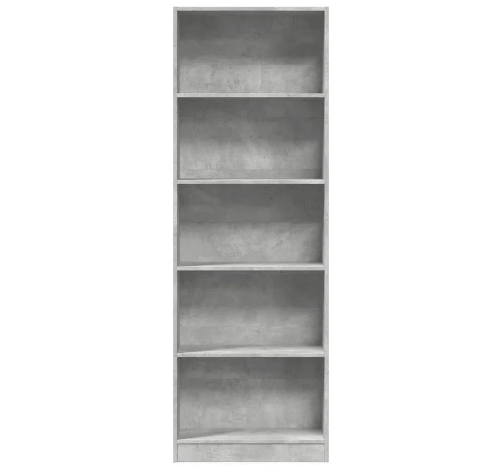 vidaXL Bücherregal Betongrau Holzwerkstoff - Bild 4