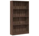 vidaXL Bücherregal Braun Eichen-Optik Holzwerkstoff Bild 2