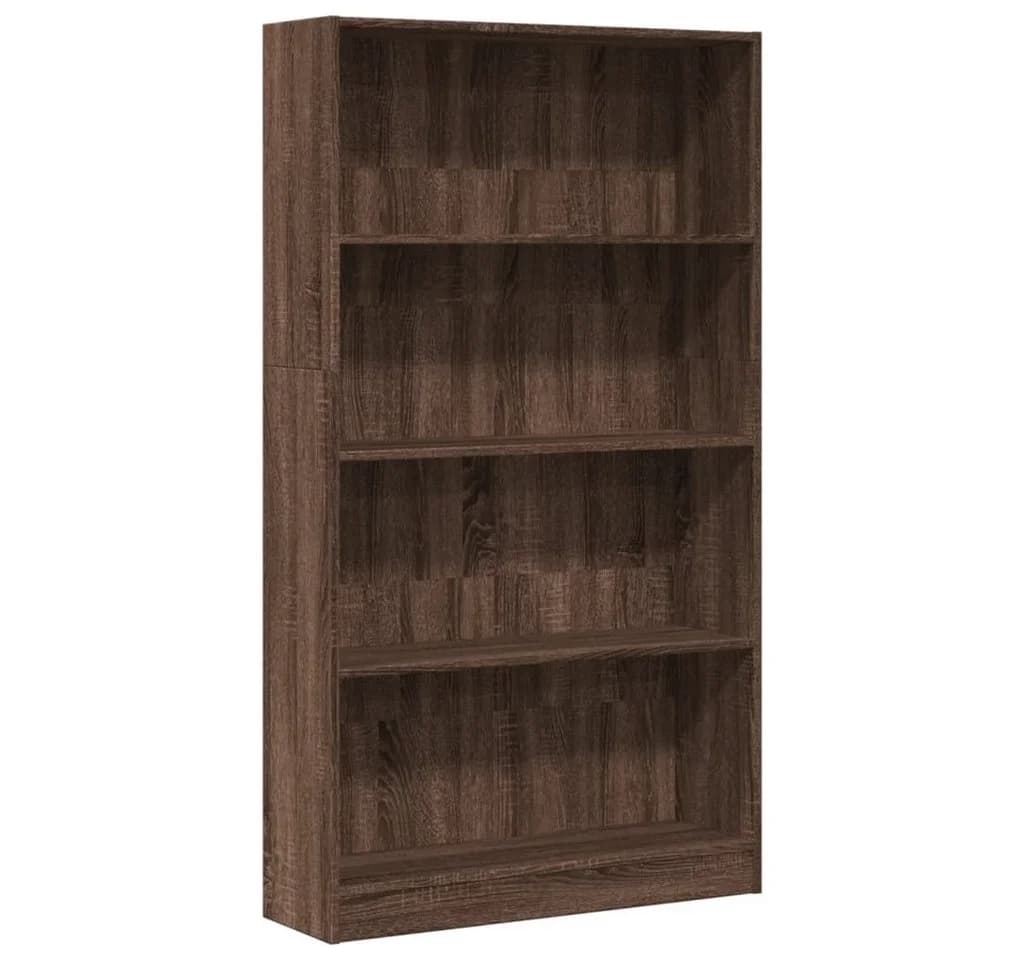 vidaXL Bücherregal Braun Eichen-Optik Holzwerkstoff - Bild 2