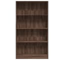 vidaXL Bücherregal Braun Eichen-Optik Holzwerkstoff Bild 4