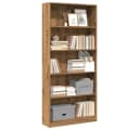 vidaXL Bücherregal Artisan-Eiche Holzwerkstoff Bild 1