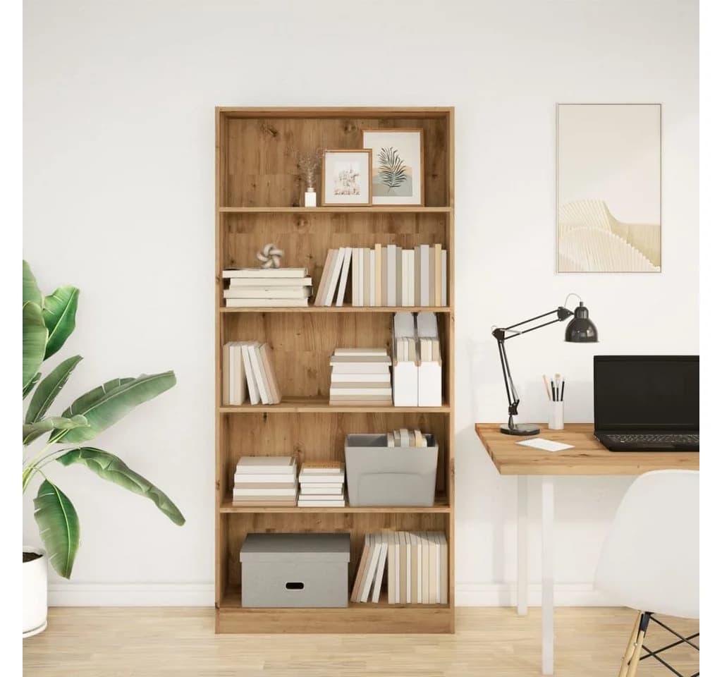 vidaXL Bücherregal Artisan-Eiche Holzwerkstoff - Bild 3