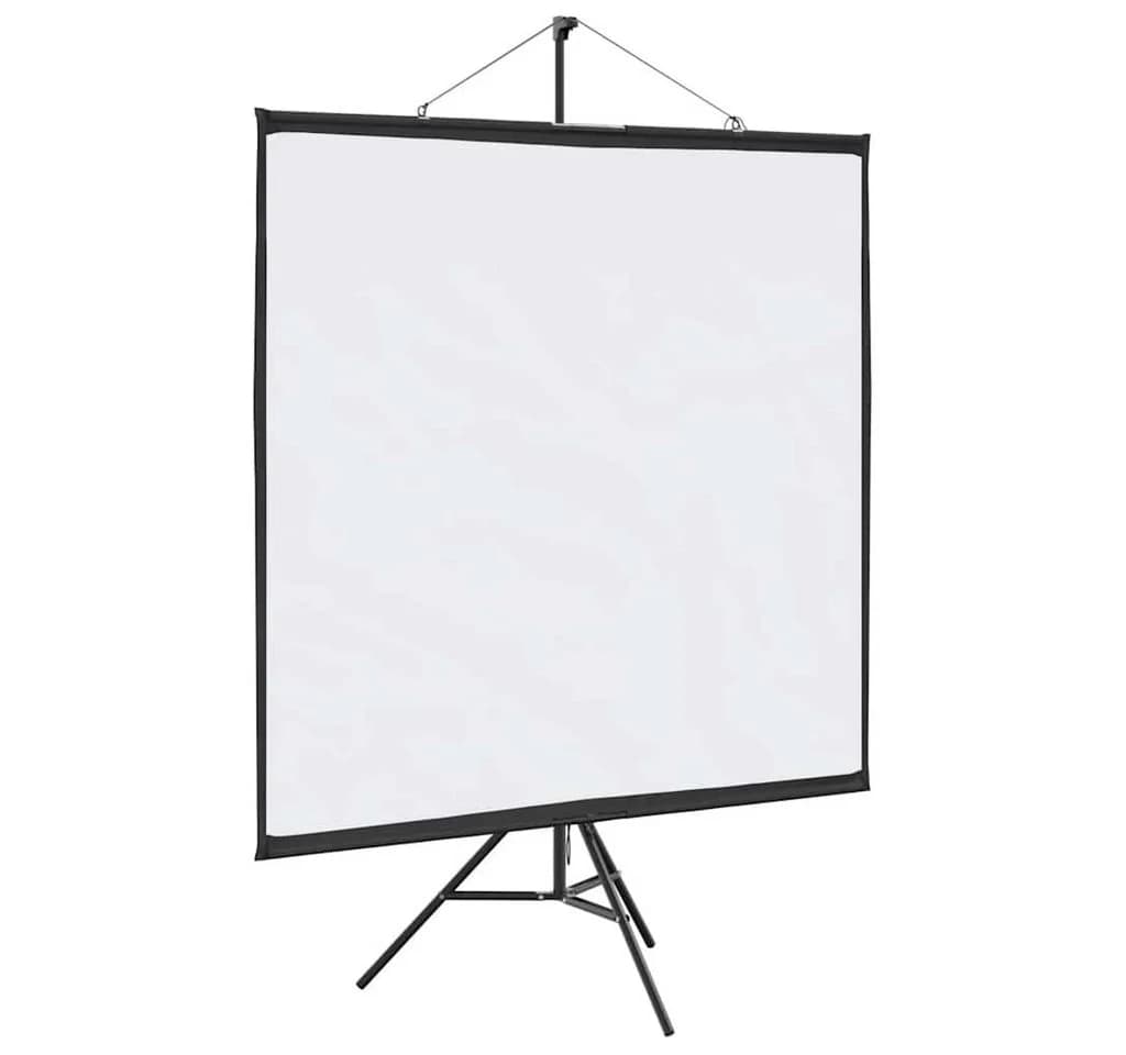 vidaXL Projektionsleinwand mit Stativ 67 Zoll Mattweiß - Bild 2