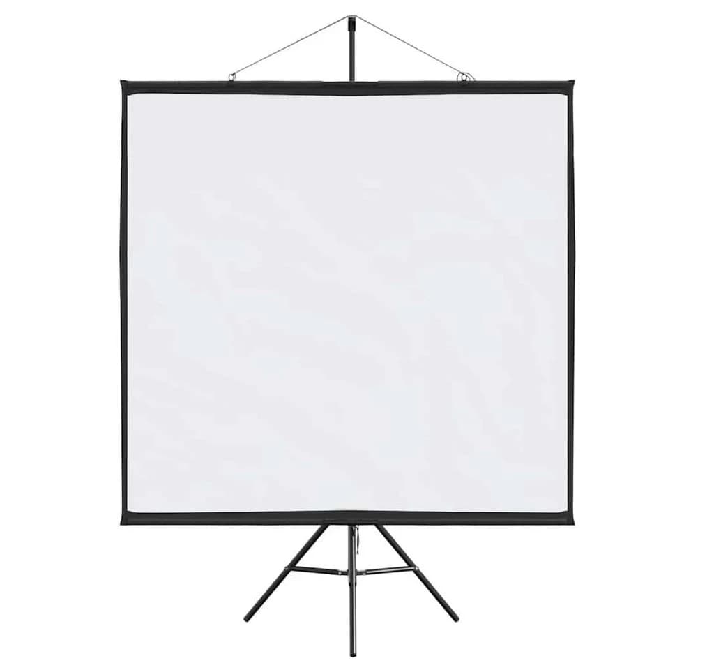 vidaXL Projektionsleinwand mit Stativ 67 Zoll Mattweiß - Bild 4