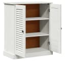 vidaXL Badezimmerspiegelschrank VIGO Weiß und Antikweiß Bild 5