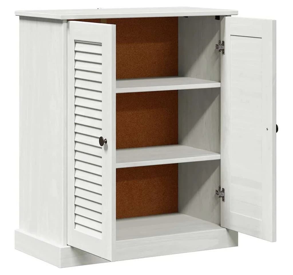 vidaXL Badezimmerspiegelschrank VIGO Weiß und Antikweiß - Bild 5
