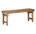 vidaXL Sitzbank aus recyceltem Holz rustikal Bild 1
