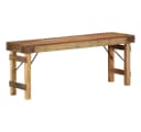 vidaXL Sitzbank aus recyceltem Holz rustikal Bild 2