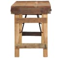 vidaXL Sitzbank aus recyceltem Holz rustikal Bild 4