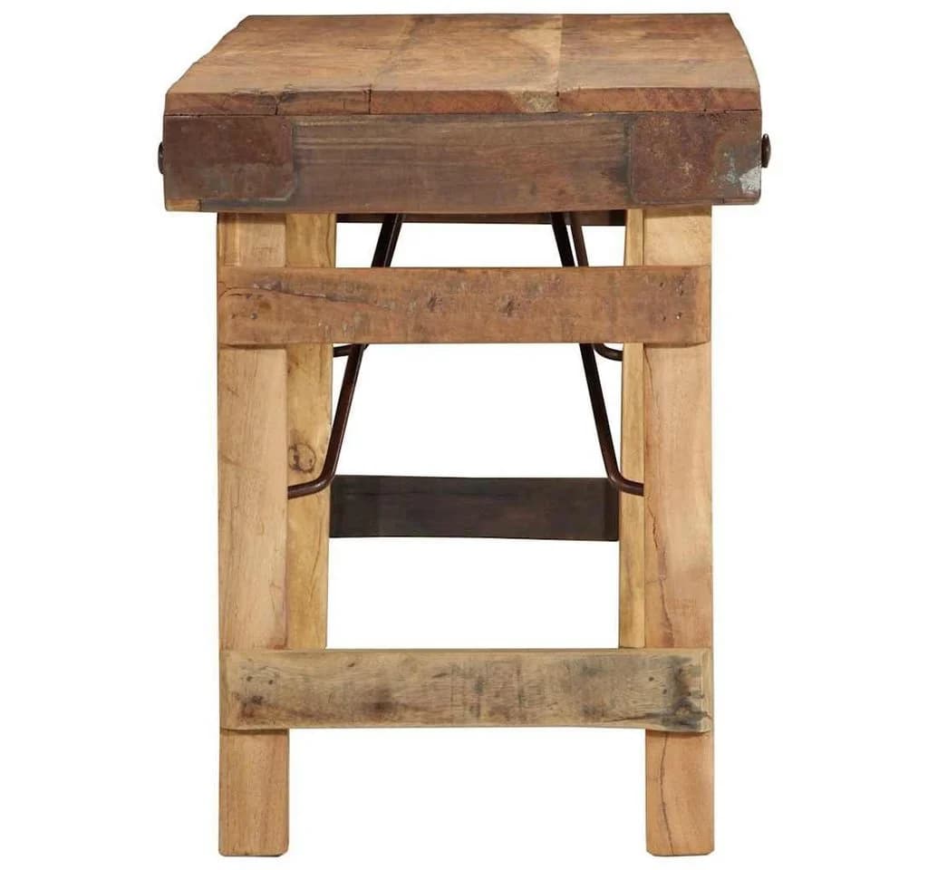 vidaXL Sitzbank aus recyceltem Holz rustikal - Bild 4
