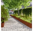 vidaXL Rasenkanten 20 Stk. Wetterfester Stahl Cortenoptik Bild 1