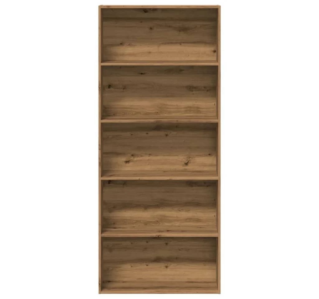 vidaXL Bücherregal Artisan-Eiche 5 Fächer Holzwerkstoff - Bild 4