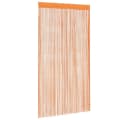 VIDAXL Fadenvorhänge Orange 2 Stk. 140x250 cm Bild 3